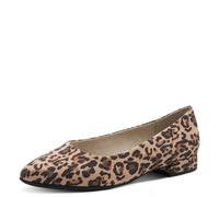 Jana Damen Ballerina Vegan 8-22174-42, Zapatos Tipo Ballet Mujer, Leopardo, 36 EU