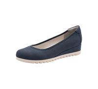 Jana Damen Ballerina Vegan 8-22361-46 - Zapatos Planos Tipo Bailarina para Mujer, Color Azul Marino, Talla 6.5