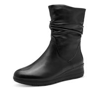 Jana Damen Boot Flat, Botas de Moda Mujer, Negro, 38 EU