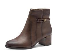 Jana Damen Boot Heel Vegan, Botas de Moda Mujer, coñac, 40 EU