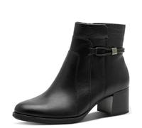 Jana Damen Boot Heel Vegan, Botas de Moda Mujer, Negro, 40 EU