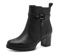 Jana Damen Boot Heel Vegan, Botas de Moda Mujer, Negro, 40 EU