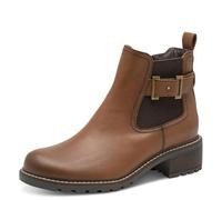 Jana Damen Chelsea Vegan, Botas Estilo Mujer, coñac, 40 EU