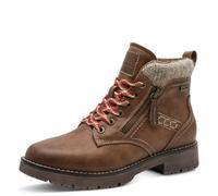 Jana Damen Lace Boot Flat Tex + Vegan, Botas de Moda Mujer, coñac, 38 EU