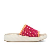Jana Damen Pantolette Vegan, Sandalia Mujer, Fucsia Comb, 38 EU
