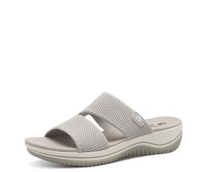 Jana Damen Pantolette Vegan Waschbar, Sandalia Mujer, Color Gris, 37 EU
