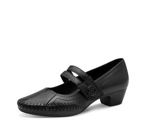 Jana Damen Pump with Strap 8-22700-46, Bomba Mujer, Negro, 38 EU