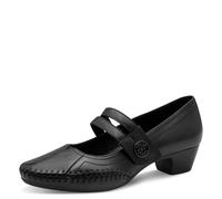 Jana Damen Pump with Strap 8-22700-46, Bomba Mujer, Negro, 40 EU