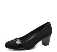 Jana Damen Pumps Vegan, Bomba Mujer, Blk Blk Patent, 40 EU