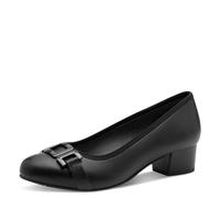 Jana Damen Pumps Vegan, Bomba Mujer, Negro, 41 EU