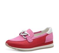 Jana Damen Slipper mit Dicker Sohle Vegan, Zapatillas Mujer, Rojo Fucsia, 37 EU