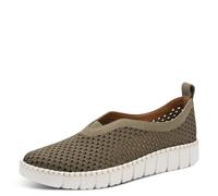 Jana Damen Slipper Vegan 8-24560-46, Mocasín Mujer, Verde Oliva, 42 EU