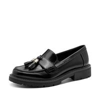 Jana Damen Slipper Vegan, Mocasín Mujer, Negro, 37 EU