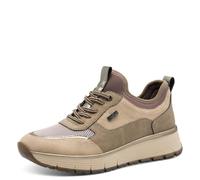 Jana Damen Sneaker Laced Tex + Vegan, Zapatillas Mujer, Pepper Comb, 40 EU