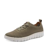 Jana Damen Sneaker Low Vegan 8-23650-46, Zapatillas Mujer, Verde Oliva, 39 EU