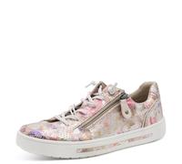 Jana Damen Sneaker Low Vegan 8-23661-42, Zapatillas Mujer, Flower Multi, 42 EU