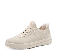 Jana Damen Sneaker Low Vegan 8-23764-45, Zapatillas Mujer, Beige, 41 EU