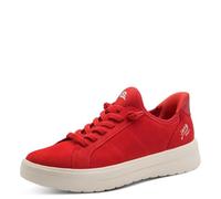 Jana Damen Sneaker Low Vegan 8-23764-45, Zapatillas Mujer, Rojo, 38 EU