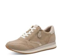 Jana Damen Sneaker Low Vegan 8-23774-43, Zapatillas Mujer, Taupe Snake, 40 EU
