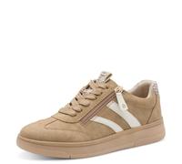 Jana Damen Sneaker Low Vegan 8-23784-44, Zapatillas Mujer, Arena, 38 EU