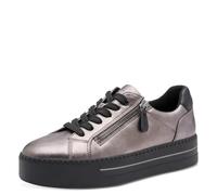 Jana Damen Sneaker Low Vegan, Zapatillas Mujer, Pewter Black, 42 EU