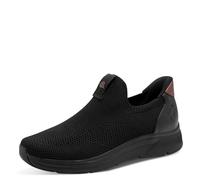 Jana Damen Sneaker Slip On Vegan 8-24768-46, Zapatillas Mujer, Negro, 37 EU