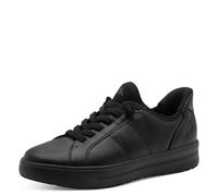 Jana Damen Sneaker Slip On Vegan, Zapatillas Mujer, Negro, 41 EU