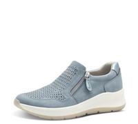 Jana Damen Vegan Komfort, Zapatillas Mujer, Denim, 39 EU