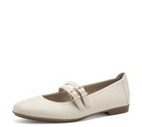 Jana Damen Vegan Komfort, Zapatos Tipo Ballet Mujer, Beige, 42 EU