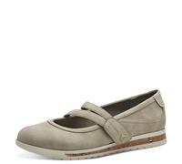Jana Damen Vegan Komfort, Zapatos Tipo Ballet Mujer, Pardo, 37 EU