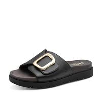 Jana Damen Wedge/Plat Mule Vegan, Plataforma Mujer, Color Negro, 40 EU