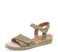 Jana Damen Wedge/Plat Sand Multiadj+Vegan, Sandalias con cuña Mujer, Saga, 41 EU