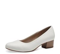 Jana Pumps 8-22360-42 H-Wide, Blanco, 38 EU