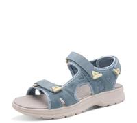 Jana Sandalia plana Softline 8-28662-46 para mujer, Sky/Sun, talla 39 EU