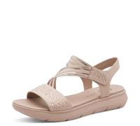 Jana Sandalias planas para mujer COSHY 8-28771-46, en polvo, talla 39 EU
