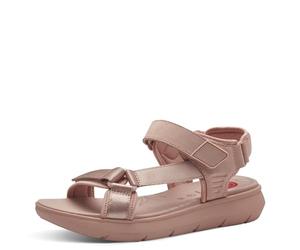 Jana Sandalias planas para mujer Softline 8-28770-42 521 Rose Sandalias planas cómodas multiancho Zapatos diarios Festivo Elegante Sandalia de pescador, Rosa, 38 EU Ancho