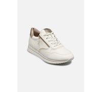 Jana Damen Sneaker Low Vegan 8-23774-43, Zapatillas Mujer, Oro Blanco, 41 EU