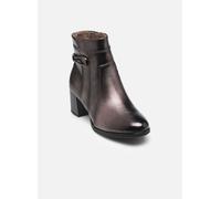 Jana Damen Boot Heel Vegan, Botas de Moda Mujer, marrón, 41 EU