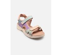 Jana Softline Sandal Flat 8-28662-46, Sandalias Planas Mujer, Multicolor, 42 EU