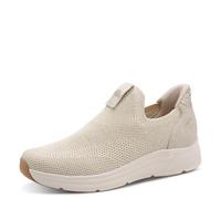 Jana Slip On Vegan 8-24768-46 - Zapatillas Deportivas para Mujer, Color Beige/Dorado, Talla 37 EU