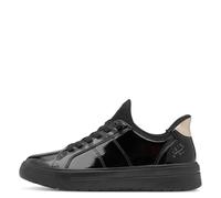 Jana Sneaker Slip On Vegan, Zapatillas Mujer, Patente Negra, 36 EU