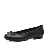 Jana Softline 8-22163-41 Komfortable Mehrweite Bequemschuh Klassisch Alltagsschuhe Business Festlich, Zapatos Tipo Ballet Mujer, Negro, 36 EU Ancho
