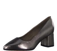 Jana Softline 8-22460-41 Komfortable Mehrweite Bequemschuh Spitzer Absatzschuh Modisch Business Festlich Party, Zapatos de Tacón Mujer, Pewter, 39 EU Ancho