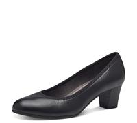 Jana Softline 8-22477-41 Komfortable Mehrweite Bequemschuh Klassisch Alltagsschuhe Business Schlicht, Zapatos de Tacón Mujer, Negro, 38 EU Ancho