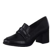 Jana Softline 8-24471-41 Calzado cómodo Clásico Negocios, Bomba Mujer, Negro, 41 EU Ancho