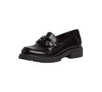 Jana Softline 8-24764-41 Komfortable Mehrweite Bequemschuh Damenschuh mit Kette Modisch Alltagsschuhe, Mocasín Mujer, Color Negro, 40 EU