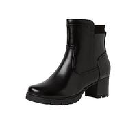 Jana Softline 8-25360-41 cómodo multiancho Clásico Zapatos de Uso Diario, Botas Cortas al Tobillo Mujer, Negro, 37 EU Ancho