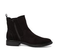 Jana Softline 8-25369-41 Komfortable Mehrweite Bequemschuh Klassisch Schlupfstiefel Alltagsschuhe, Botas Estilo Chelsea Mujer, Negro, 37 EU Ancho