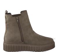Jana Softline 8-25461-41 Komfortable Mehrweite Bequemschuh Modisch Schlupfstiefel Alltagsschuhe, Botas Estilo Chelsea Mujer, Gris, 36 EU Ancho