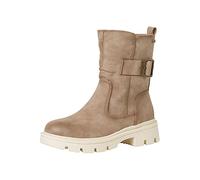 Jana Softline 8-26471-41-Zapatillas cómodas, Impermeables, Antideslizantes, con Forro cálido, Botas Cortas al Tobillo Mujer, Pardo, 39 EU